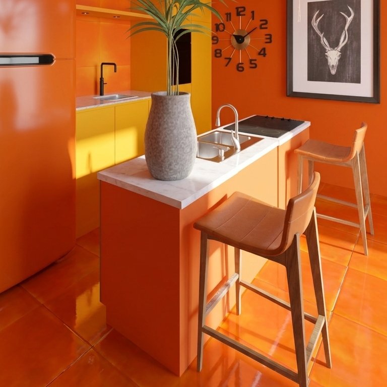 Retro kitchen