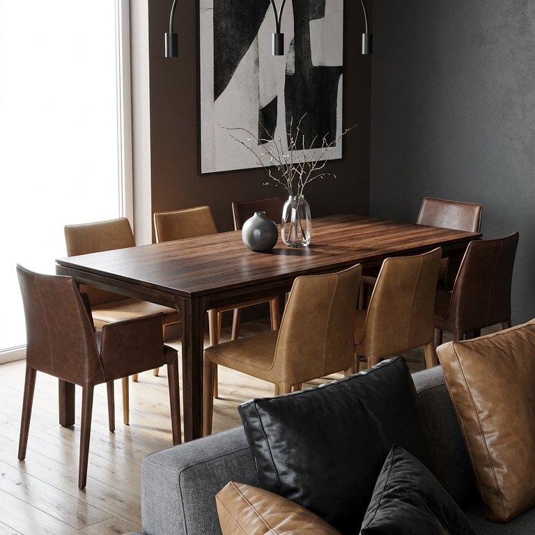 Esszimmer im Stil Mid-Century
