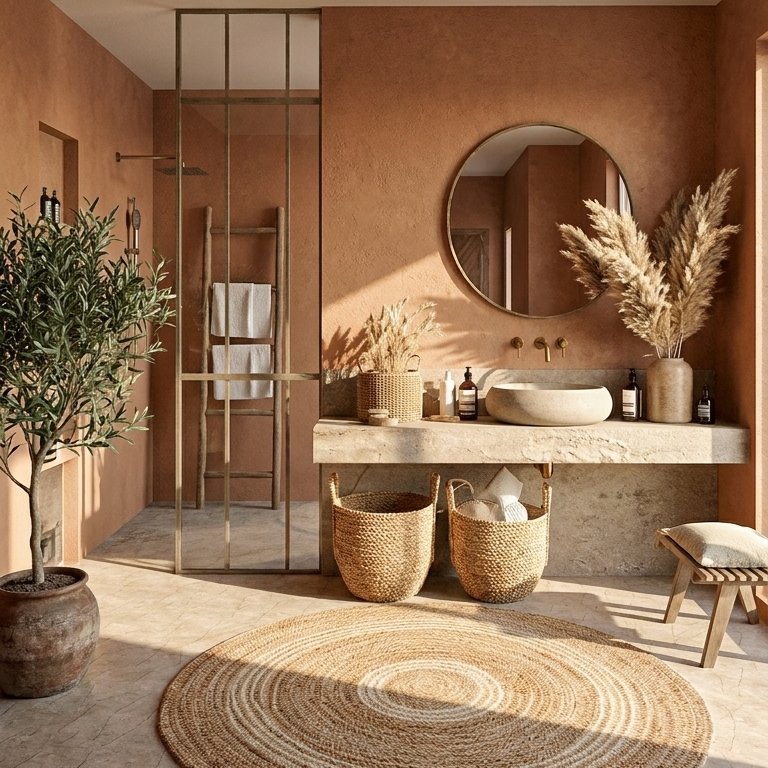 Boho bathroom