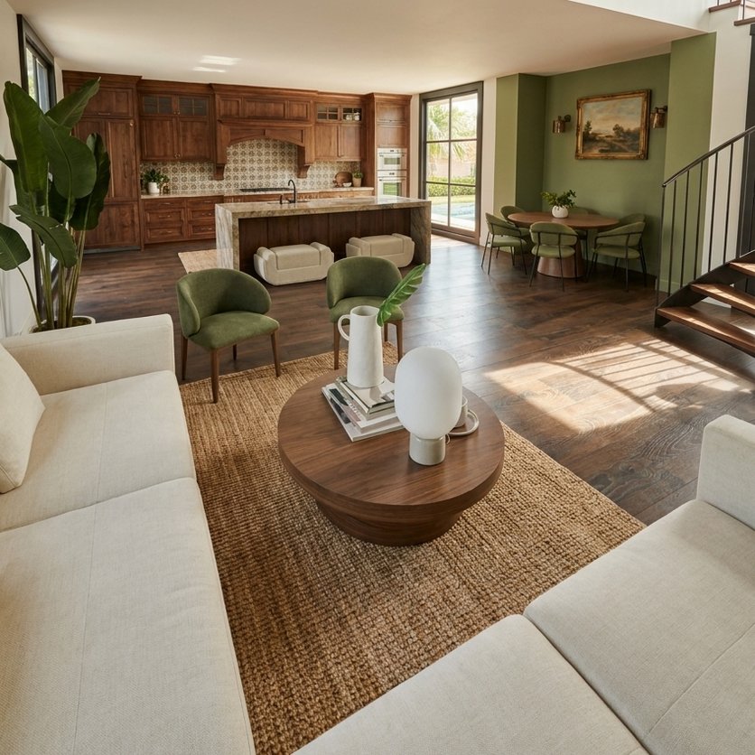 Traditional living room