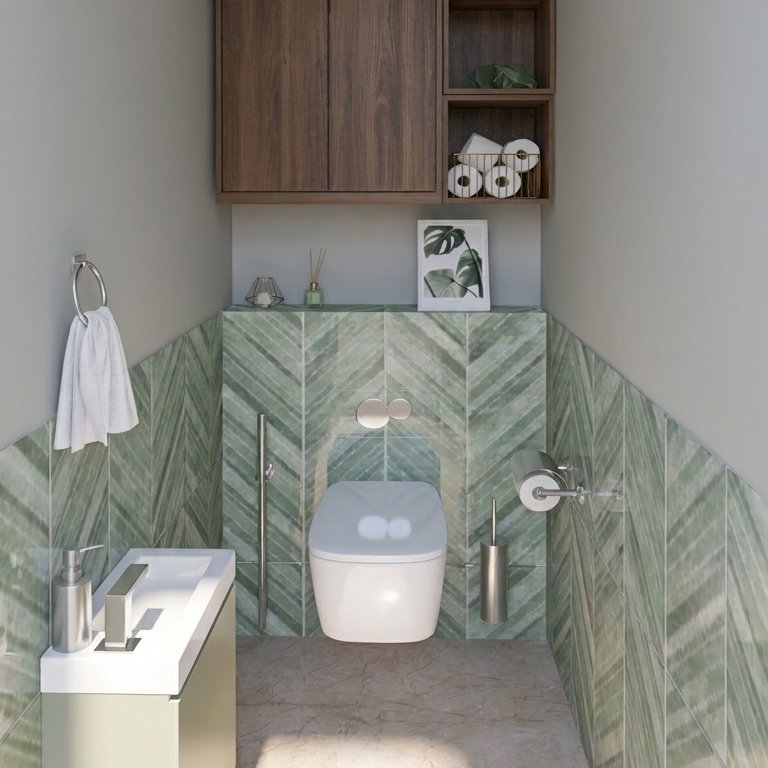 Mid-century bathroom