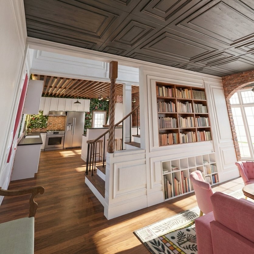 Traditional living room