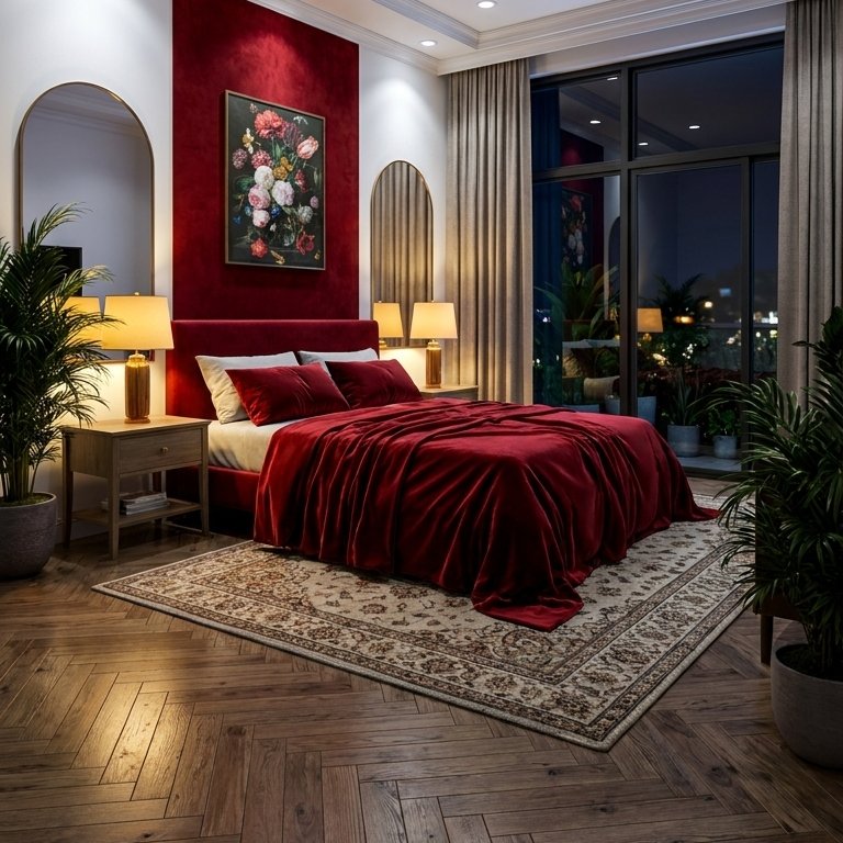 Traditional bedroom