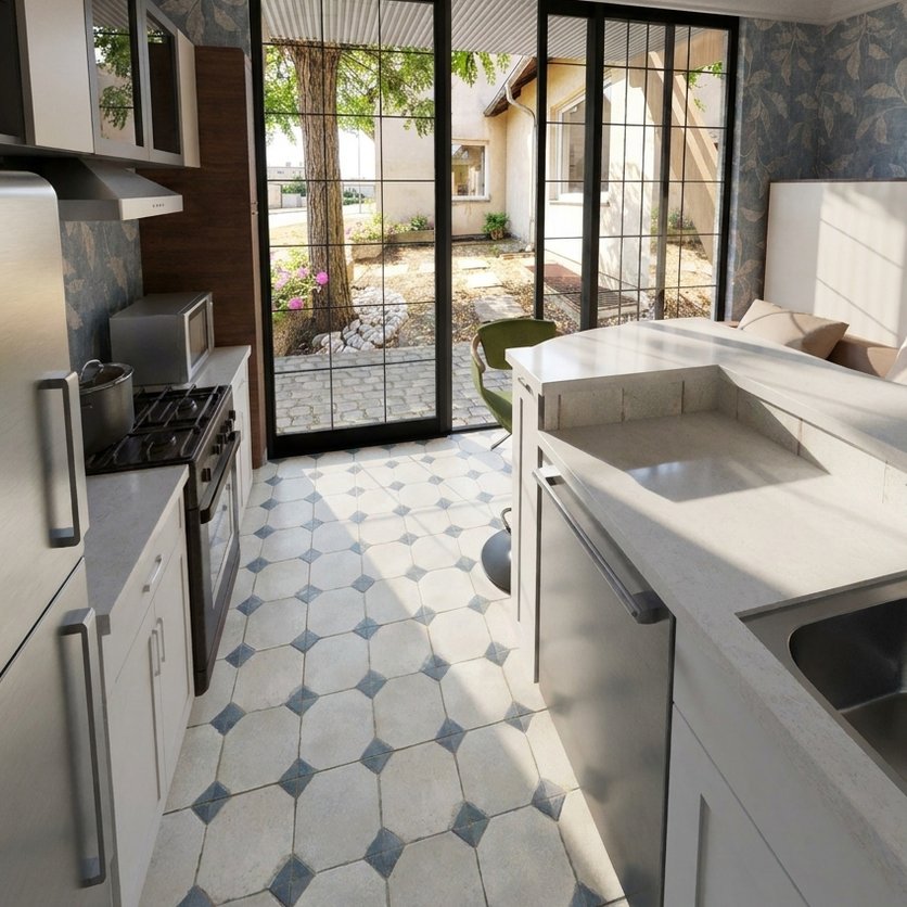 Mid-century kitchen