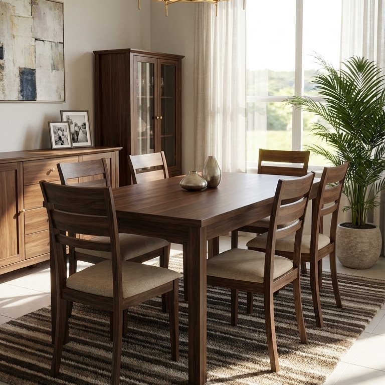 Esszimmer im Stil Mid-Century