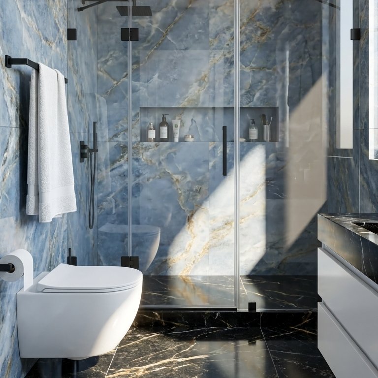 Mid-century bathroom
