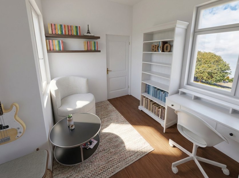 Scandinavian home office