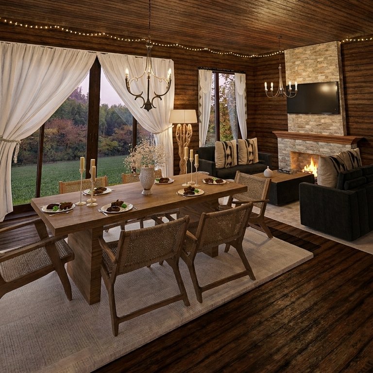 Traditional living room