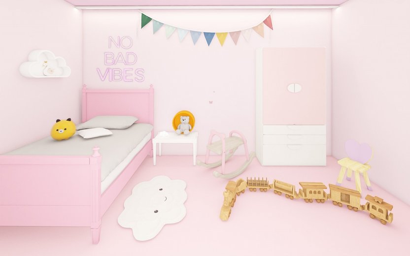 Scandinavian kids room