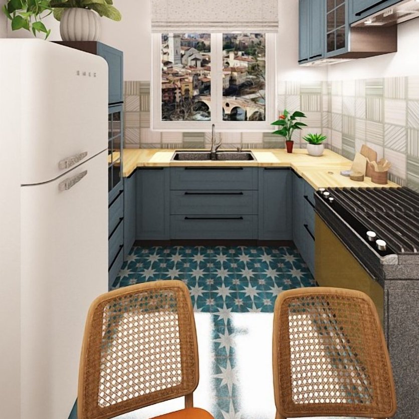 Retro kitchen