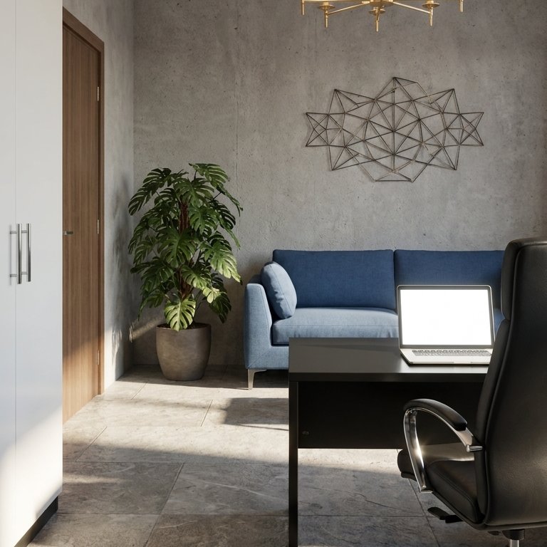 Scandinavian home office