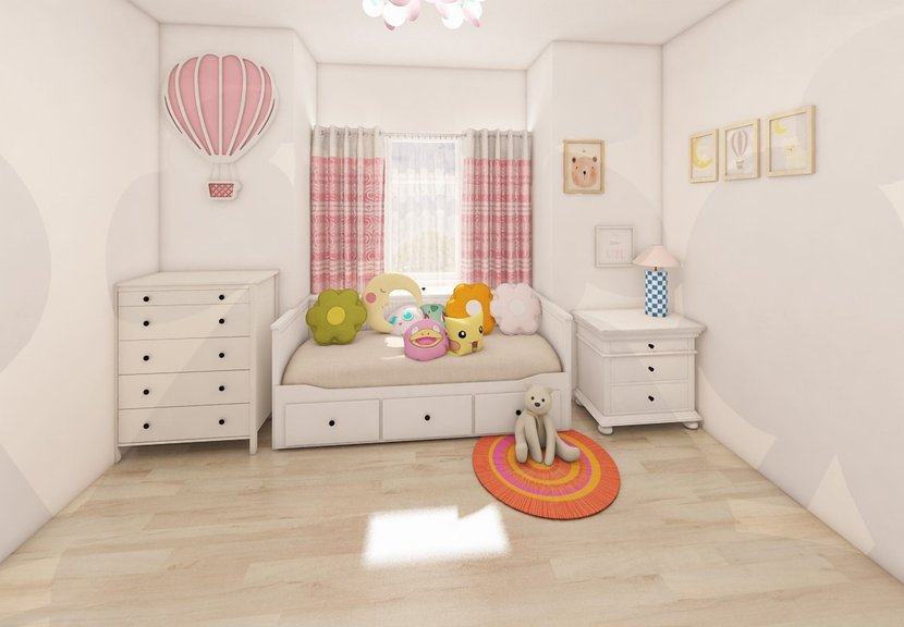 Scandinavian kids room