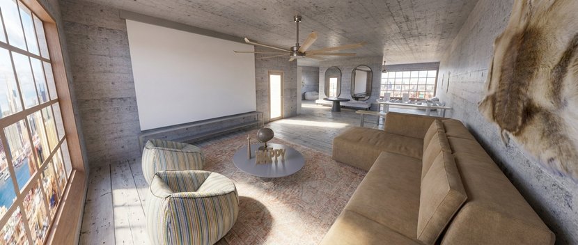 Traditional living room
