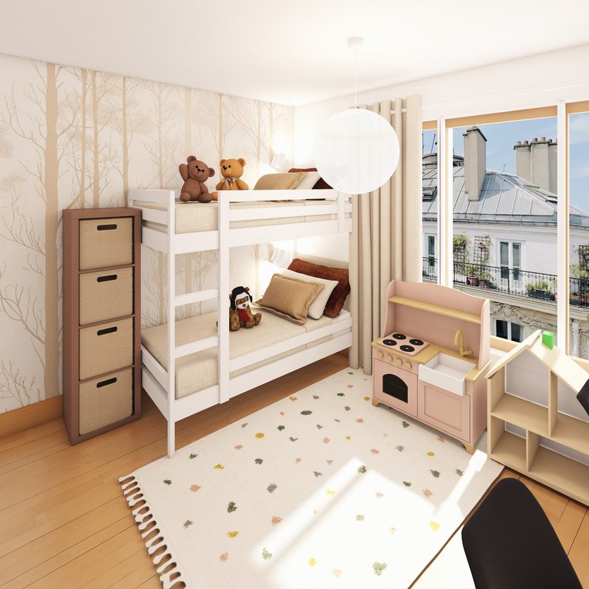Scandinavian kids room
