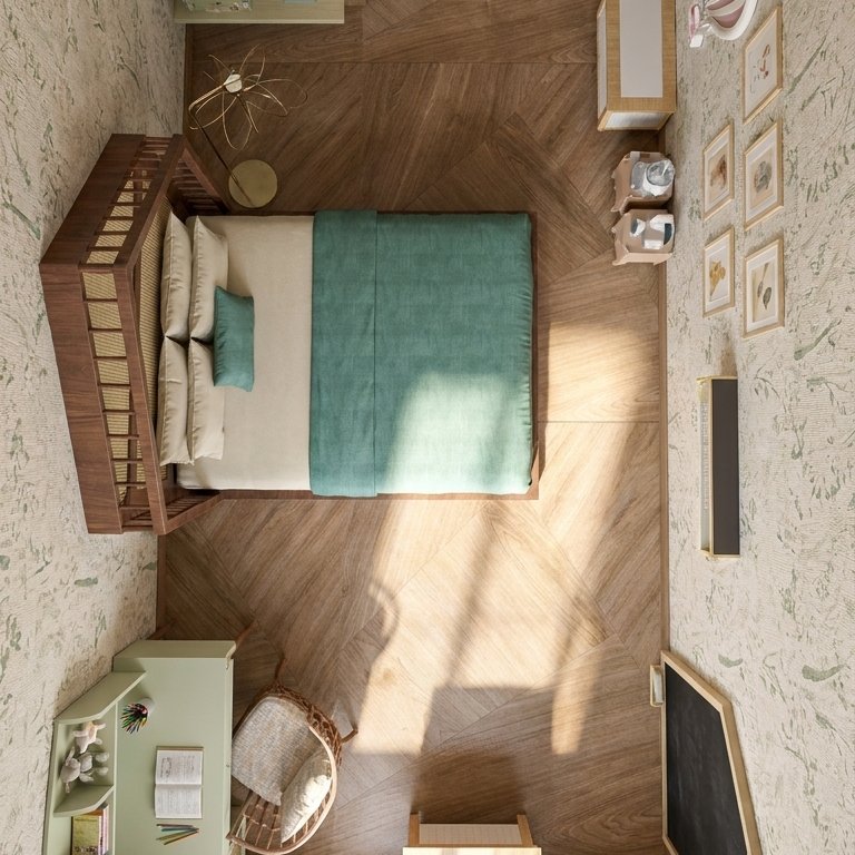 Kinderzimmer im Stil Boho
