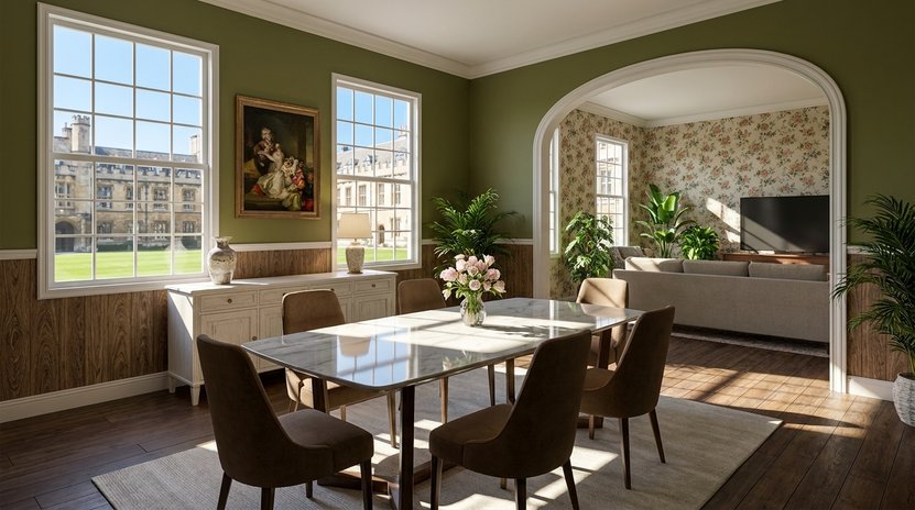Traditional dining room