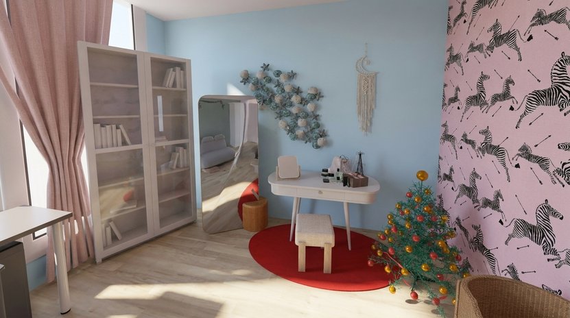Scandinavian kids room