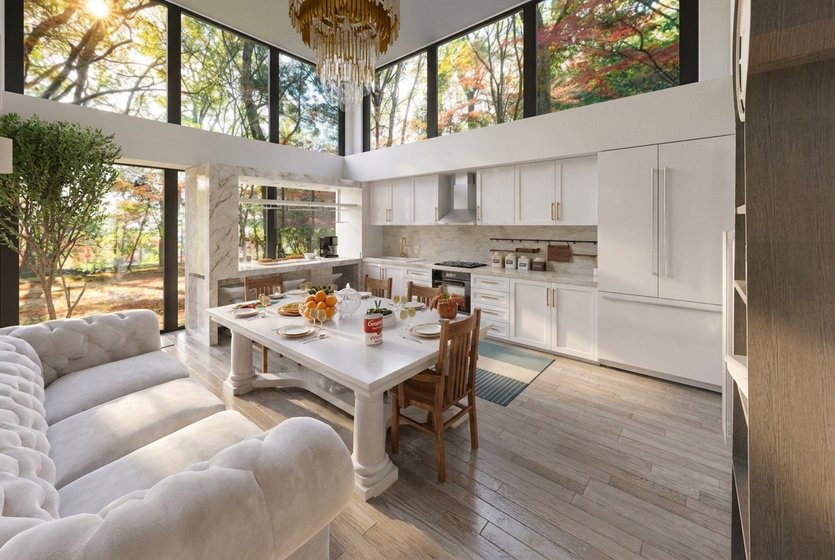 Mid-century kitchen