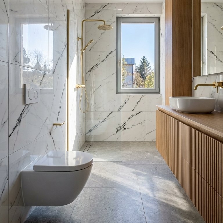 Mid-century bathroom