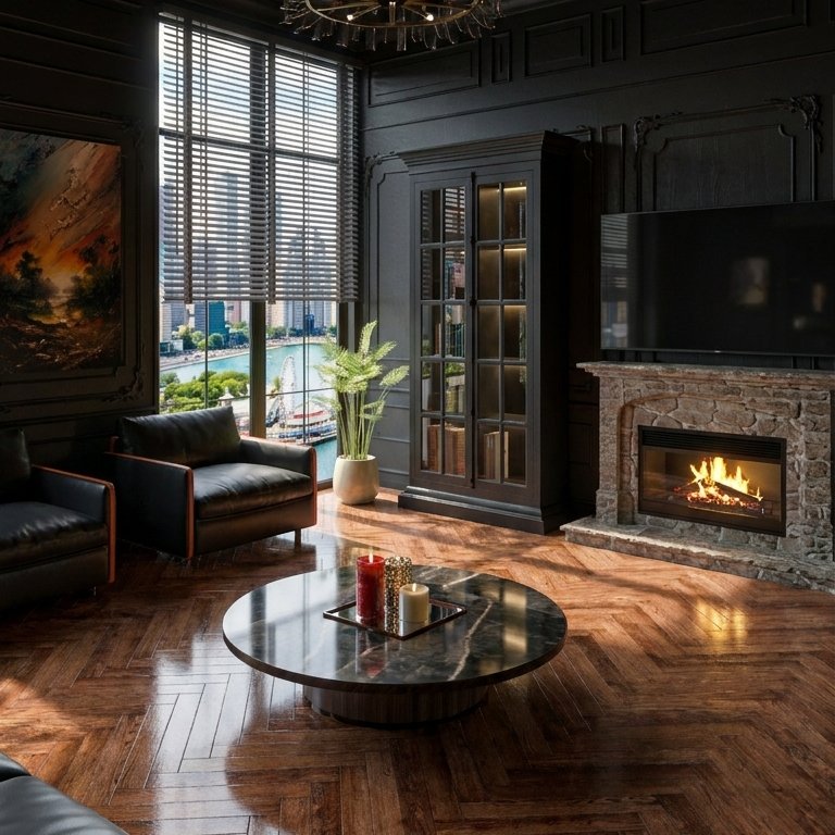 Traditional living room