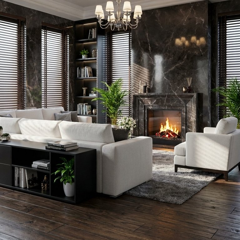 Traditional living room