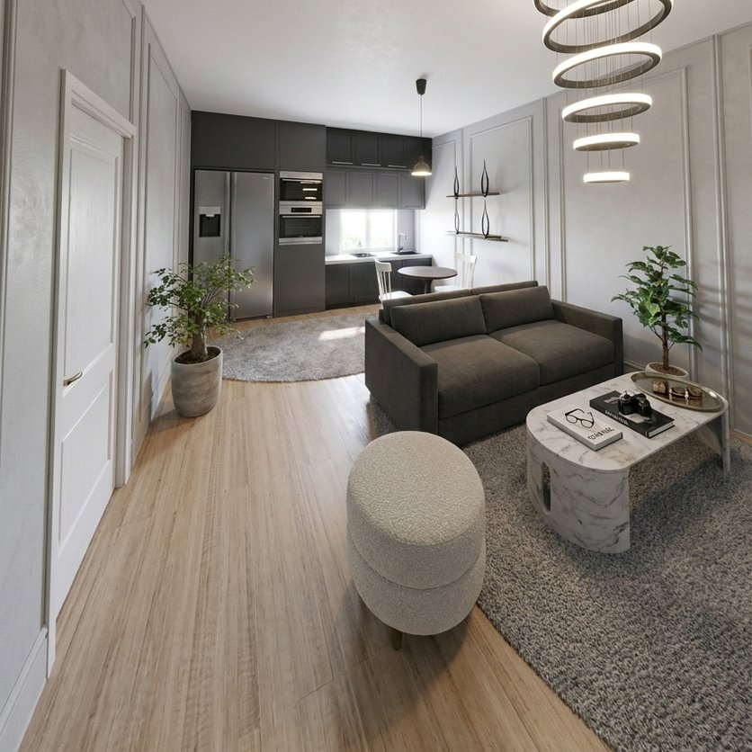 Traditional living room