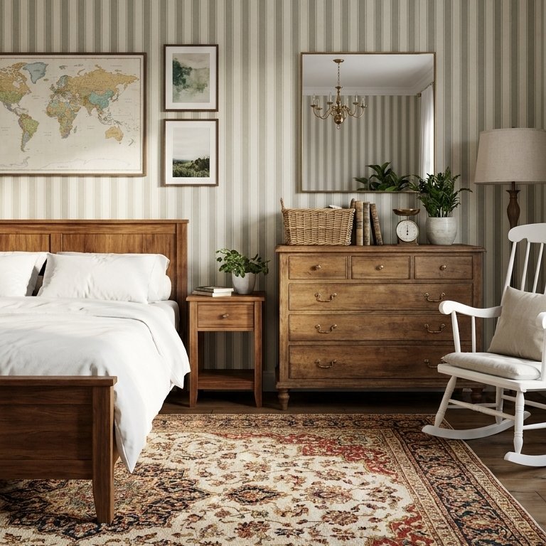 Traditional bedroom