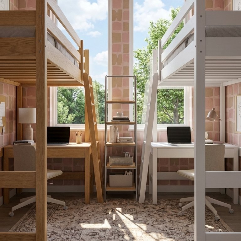 غرفة أطفال بنمط منتصف القرن