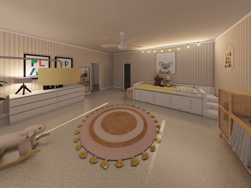 Scandinavian kids room