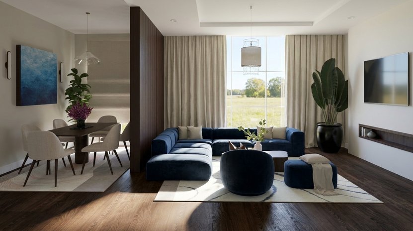 Wohnzimmer im Stil Skandinavisch