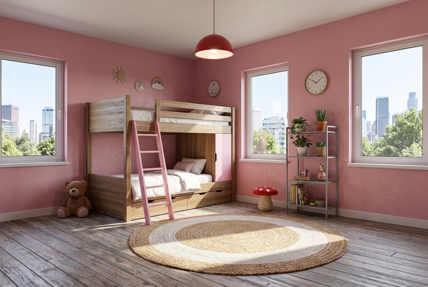 Traditional bedroom