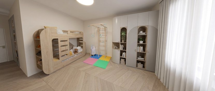 Scandinavian bedroom