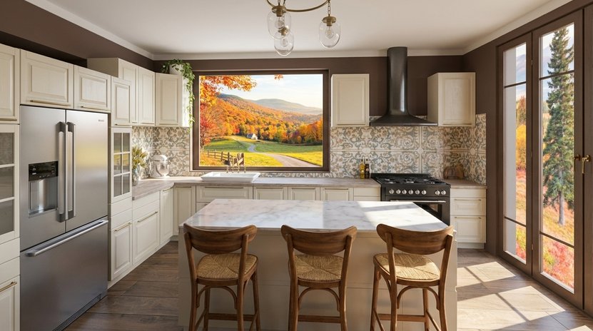 Traditional kitchen