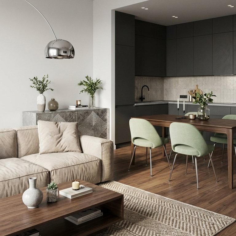 Wohnzimmer im Stil Skandinavisch