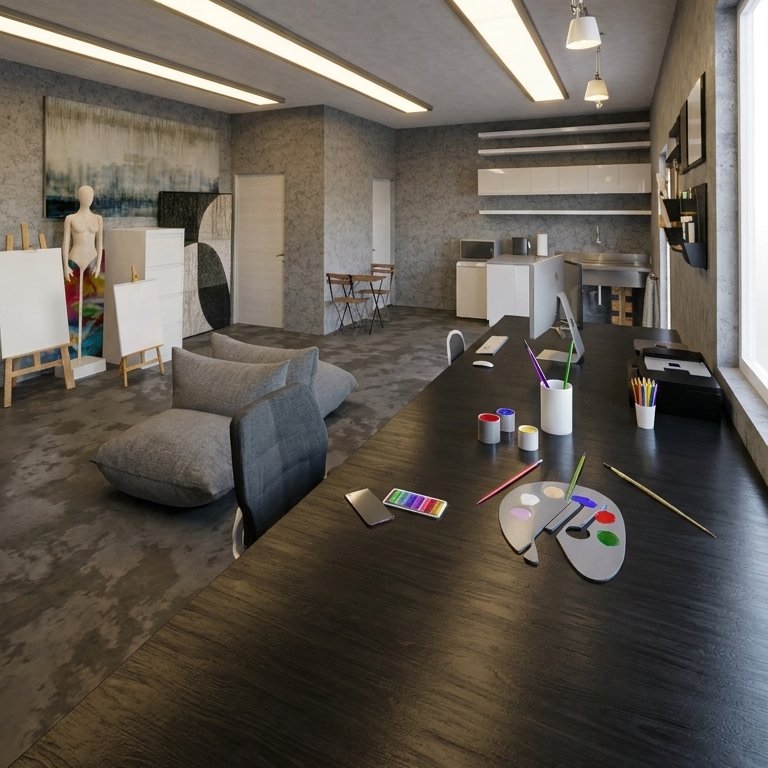 Industrial home office