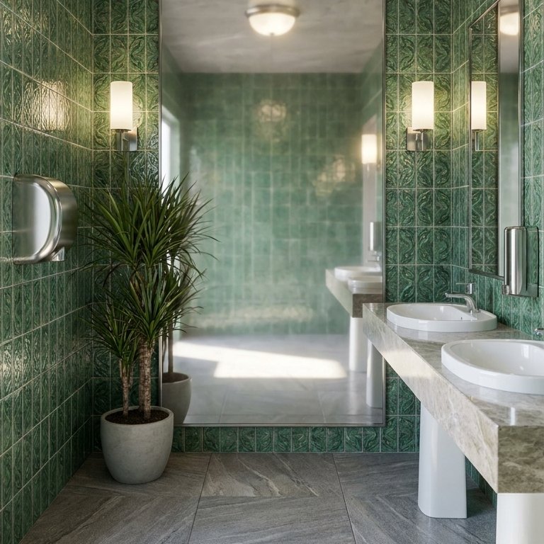 Scandinavian bathroom
