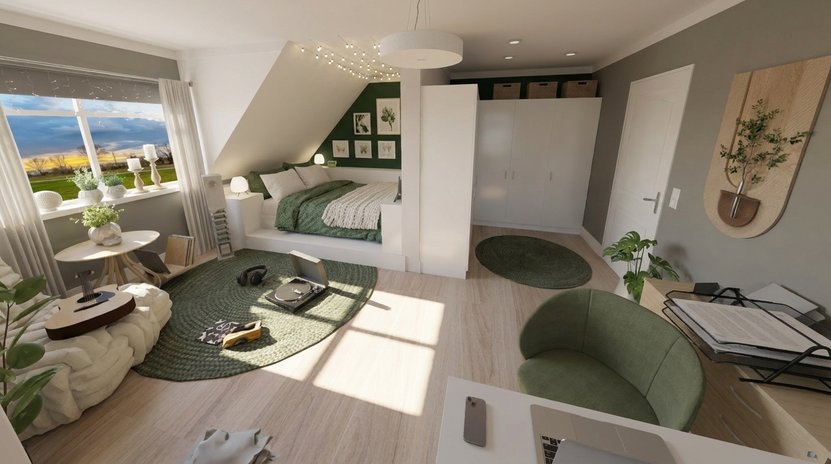 Scandinavian home office