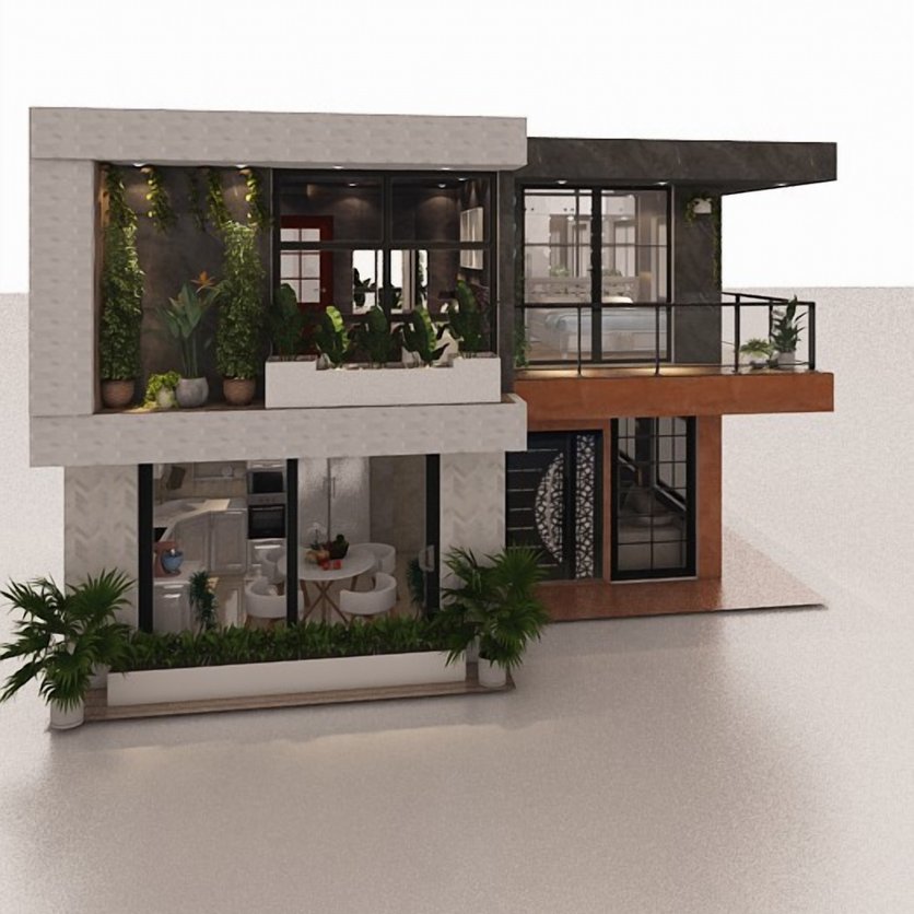 Traditional floor plan