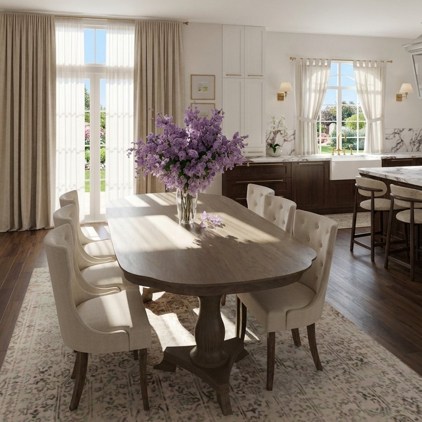 Traditional dining room