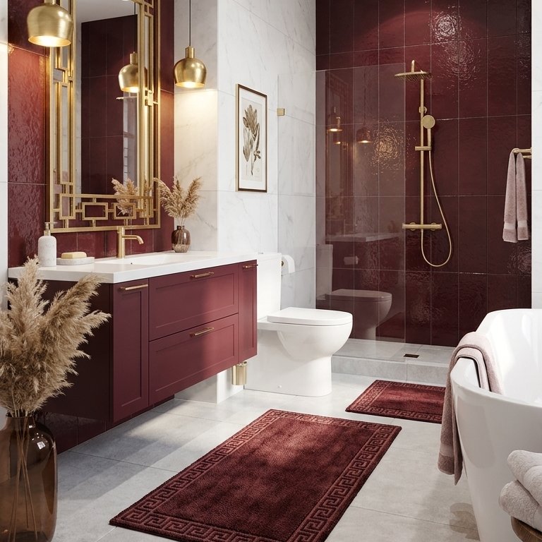 Mid-century bathroom