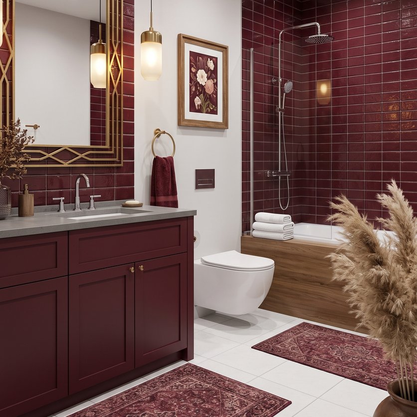Traditional bathroom