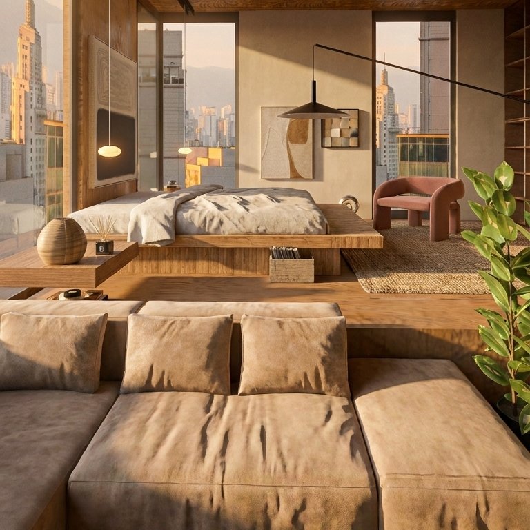 Industrial bedroom