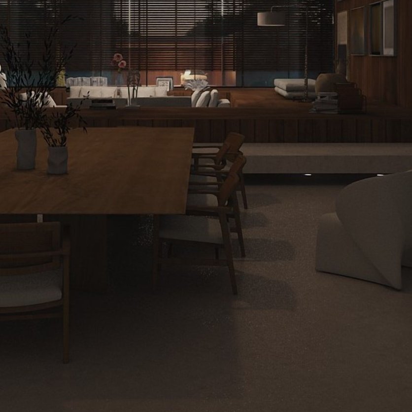 Esszimmer im Stil Mid-Century