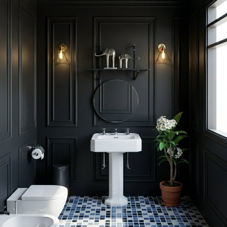Traditional bathroom