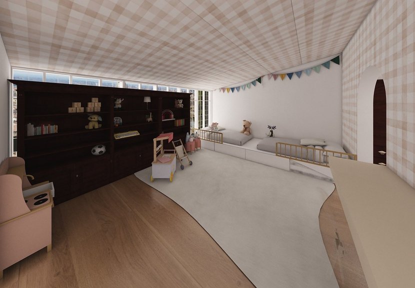 Scandinavian kids room