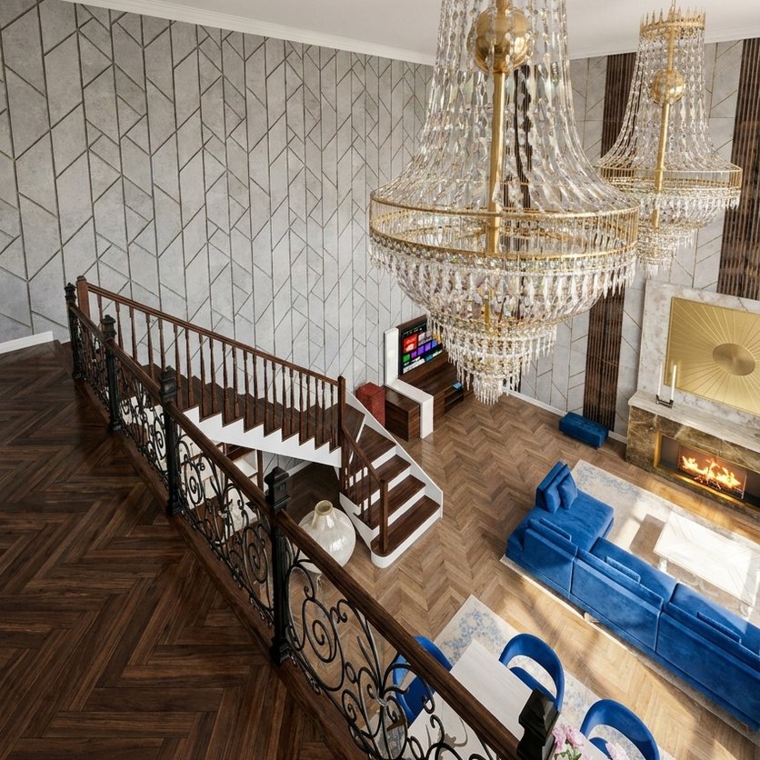 Traditional living room