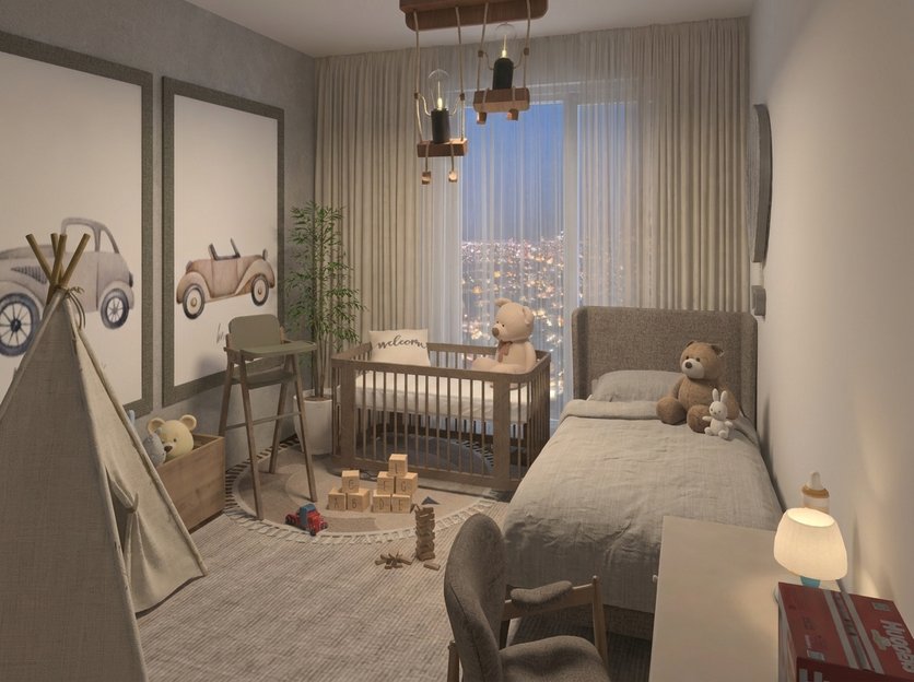 Scandinavian kids room
