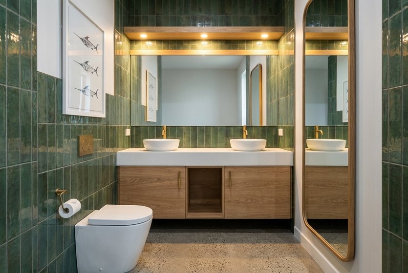 Contemporary bathroom