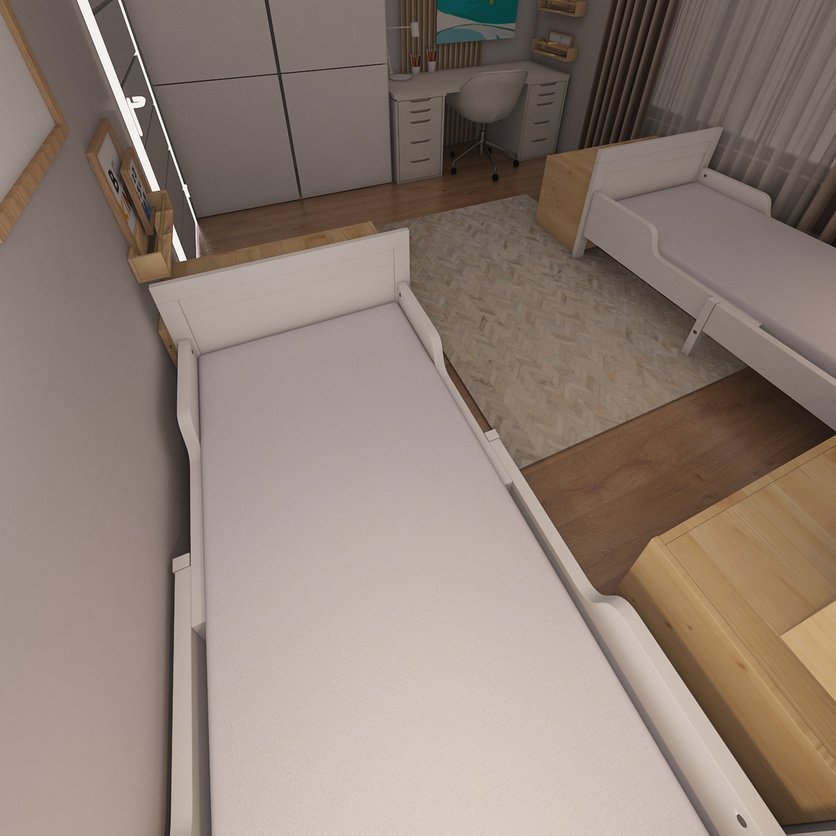 Scandinavian kids room