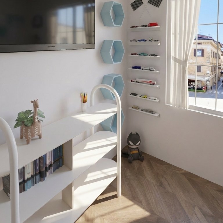 Mid-century kids room
